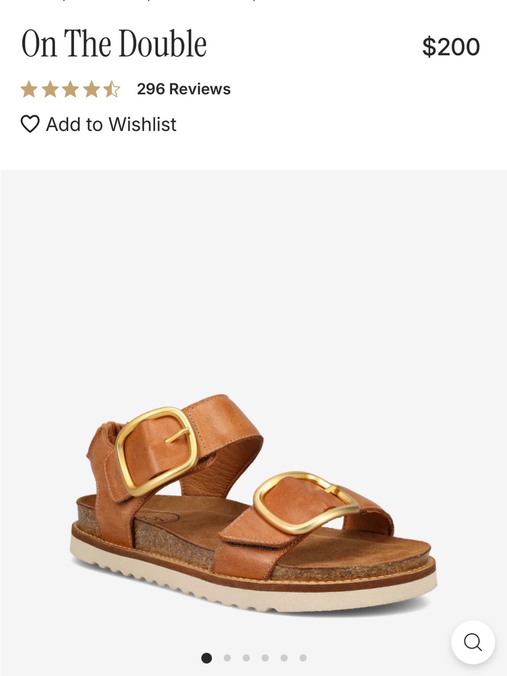 Taos Leather Sandals - Picture 7 of 7